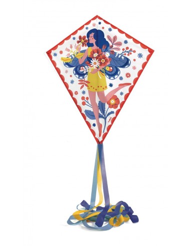 Cerf-volant Fée fleurs - DJ02156