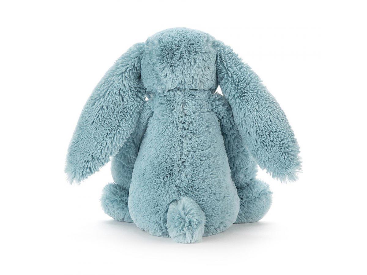 Lapin aqua Jellycat dos