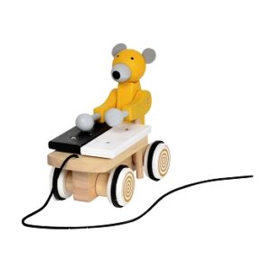 Jouet à Tirer Ours avec Xylophone - Bass et Bass - B83804