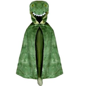 Cape de T. Rex avec Capuche, 4-5 ans - Great Pretender - 56705 - Great Pretenders