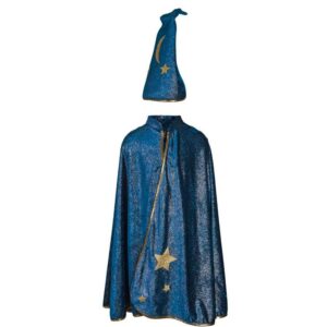 Cape de Magicien / magicienne ciel étoilé, 5-6 ans - Great Pretender - 62005 - Great Pretenders