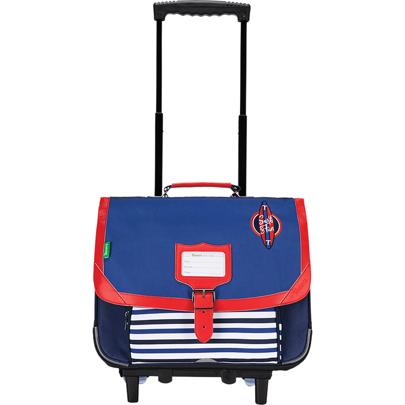 Trolley 38 cm Tann's Hugo marinière - Tann's - 42223