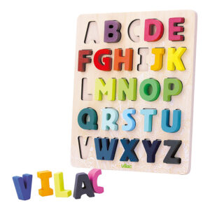 Puzzle Abc Alphabet A Encastrer Sous La Canopee - Vilac - 2738