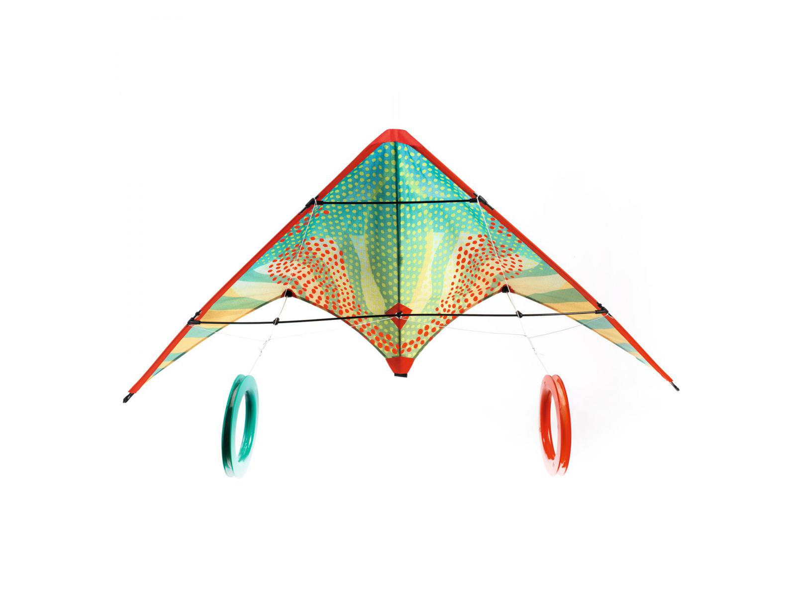 Cerf-volant acrobatique Red Dots - DJ02164 -DJECO