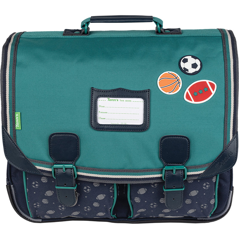 Cartable Tann's Garcon AIRNESS Cartable 41cm Airness Quadrillage