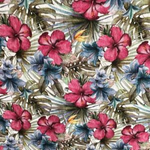 Drap maternelle de Lit Picot - Hibiscus - TIPOTAM
