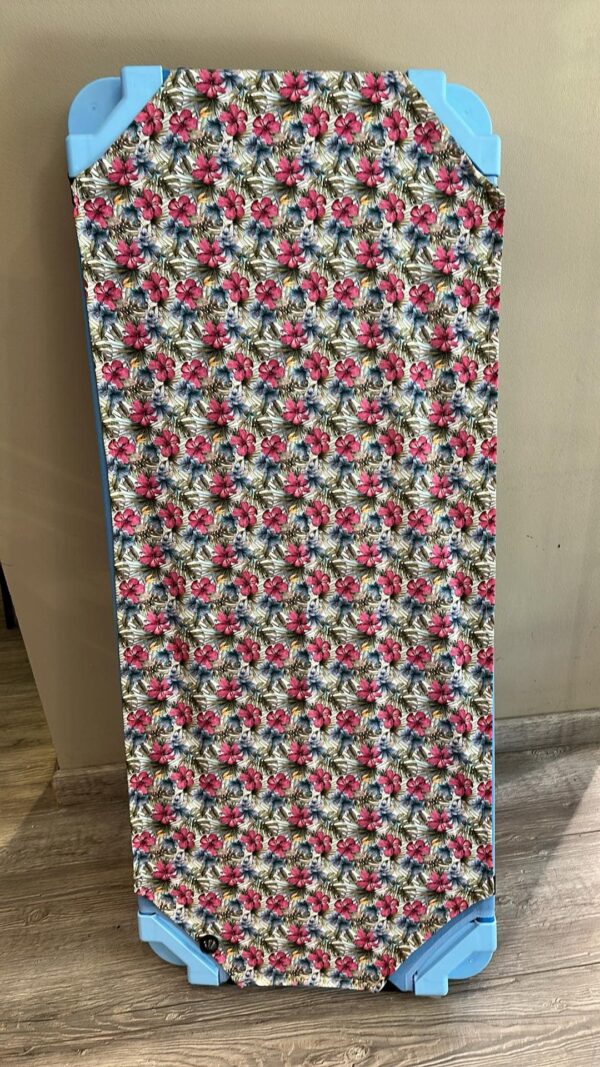 Drap maternelle de Lit Picot - Hibiscus - TIPOTAM – Image 2