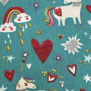 Drap maternelle de Lit Picot - Licornes - TIPOTAM