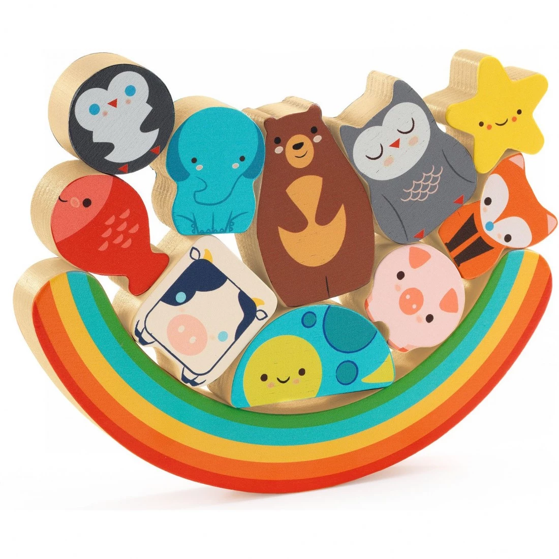 Puzzle relief Puzz and Boom Rainbow - Fsc 100% - DJ01076 - Djéco – Image 3