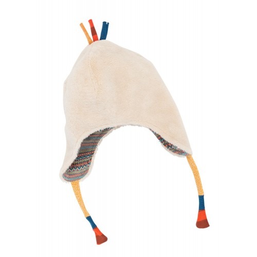 Bonnet beige les Zig et Zag Moulin Roty - 659121