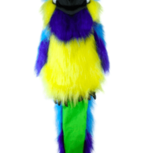 Marionnette grand oiseau Ara bleu et or - PC003105