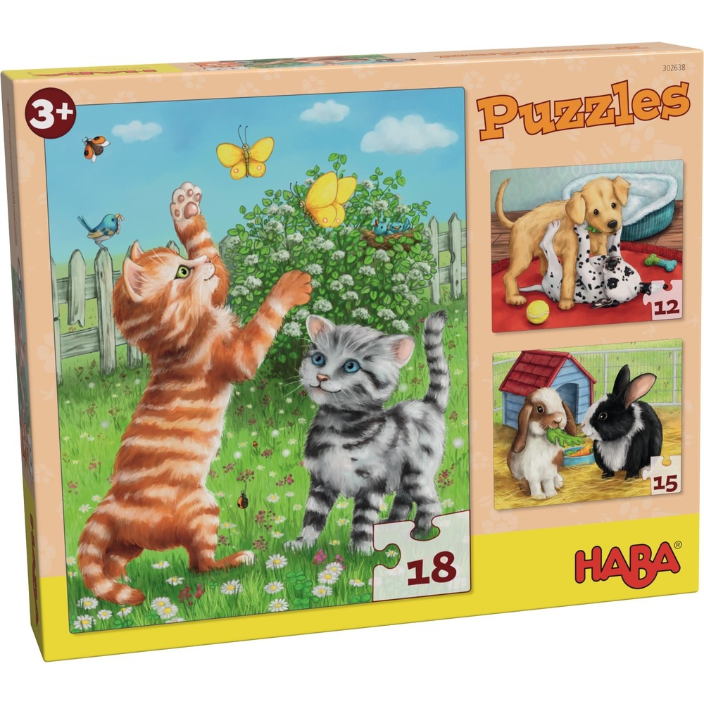 Puzzles animaux de compagnie - 302638