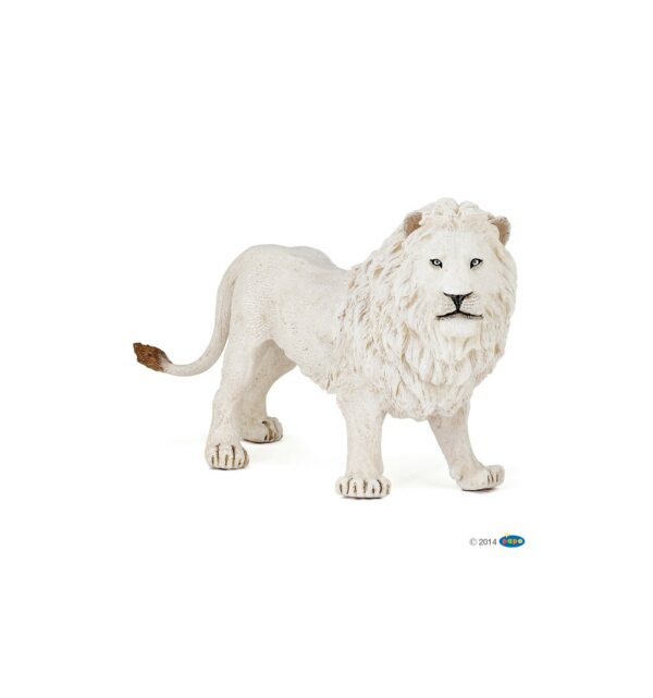figurine lion-blanc - 50074