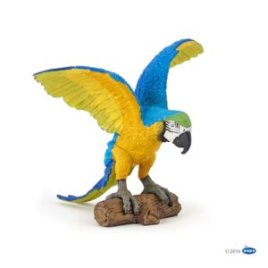 figurine perroquet ara bleu - 50235