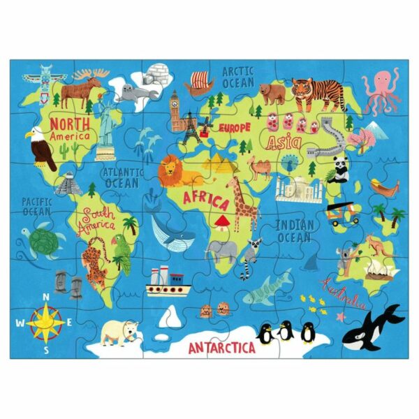 Puzzle Carte du Monde