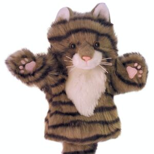 Marionnette Chat tigré - PC008032