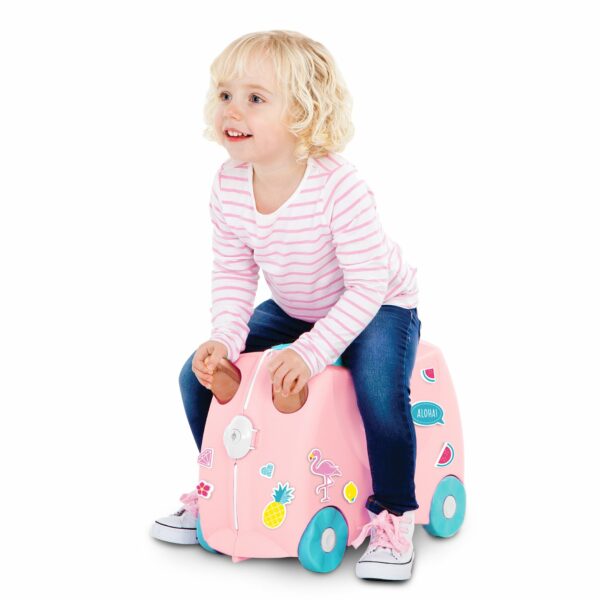 Valise porteur Flamant rose Trunki  - 9220353 – Image 6