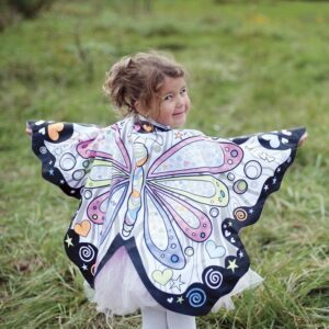 Cape papillion à colorier réversible - 83031 - Great Pretenders