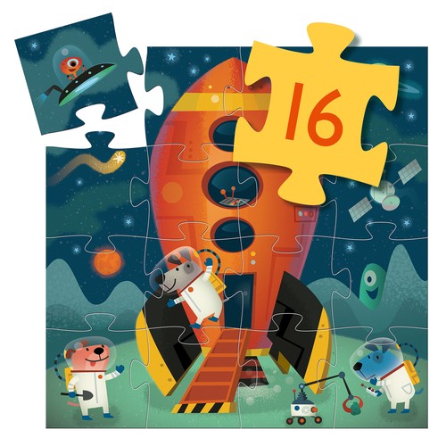 Puzzle Navette spatiale - 16 pcs - DJ07271 – Image 2