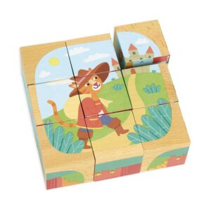 Cubes en Bois les contes- Vilac  - 2407