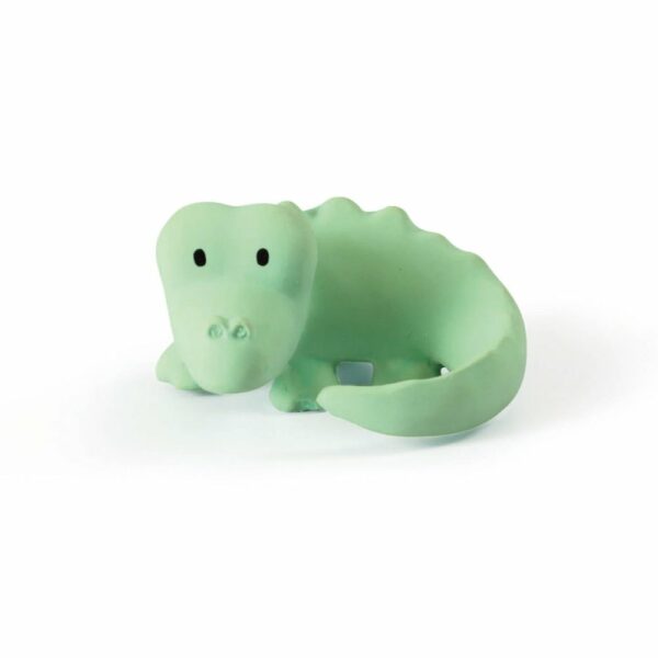 Petit Crocodile de Bain en Caoutchouc Naturel - Tikiri - 5065011