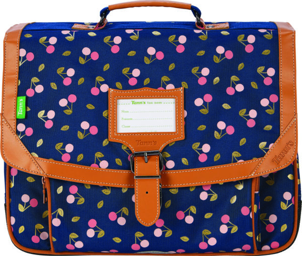 Cartable 38 cm Tann's Fruits Alexa Bleu / Rose - 38242
