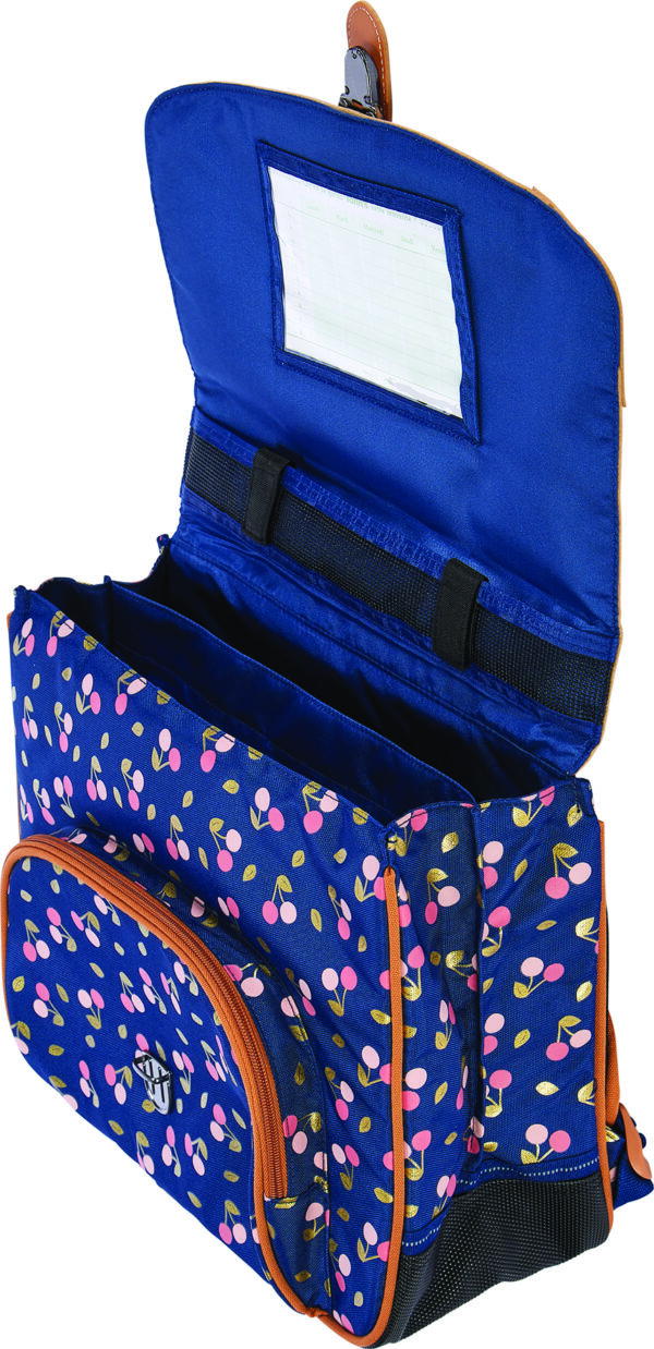 Cartable 38 cm Tann's Fruits Alexa Bleu / Rose - 38242 – Image 3