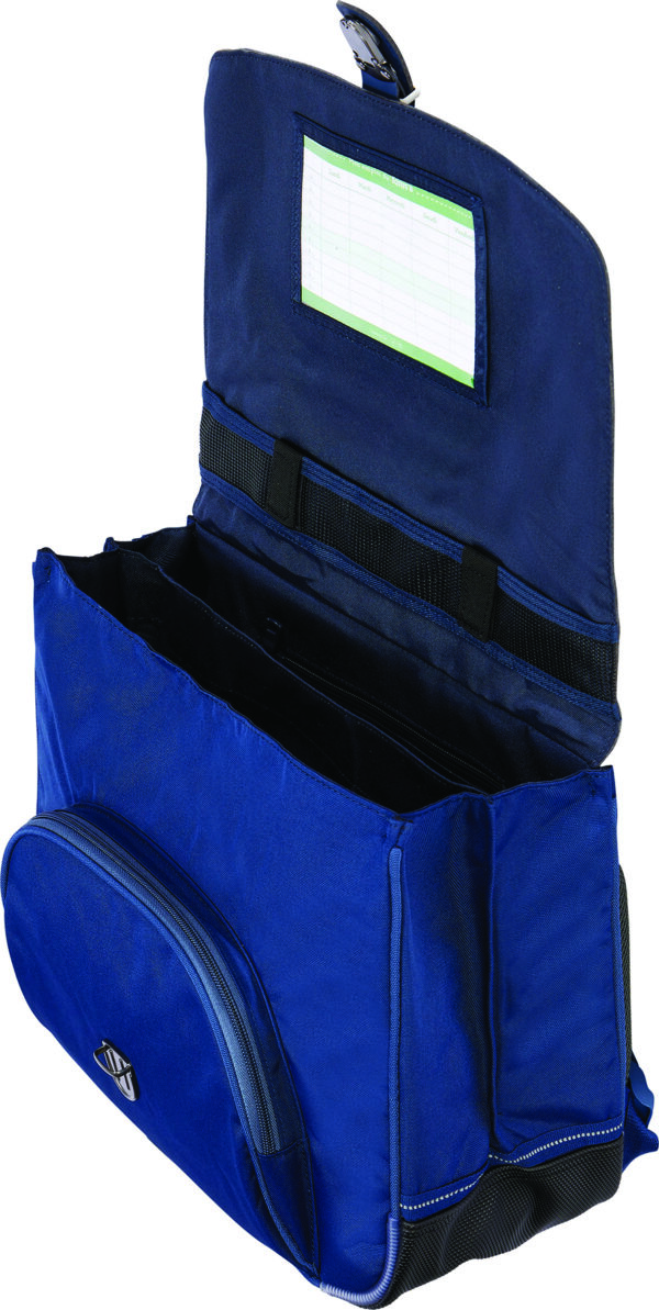 Cartable 38 cm Tann's Porte-Clés Morgan Bleu / Rouge  - 38232 – Image 3