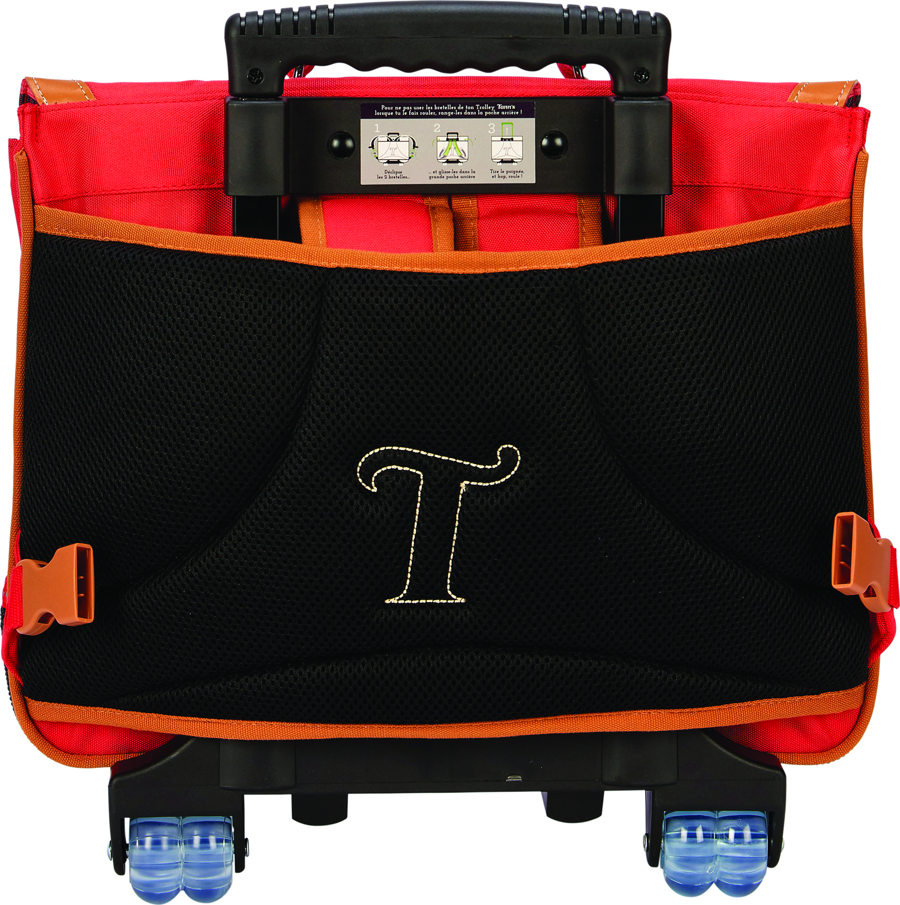 Trolley 38 cm Tann's Broderies Andrea Rouge - 42274 – Image 2