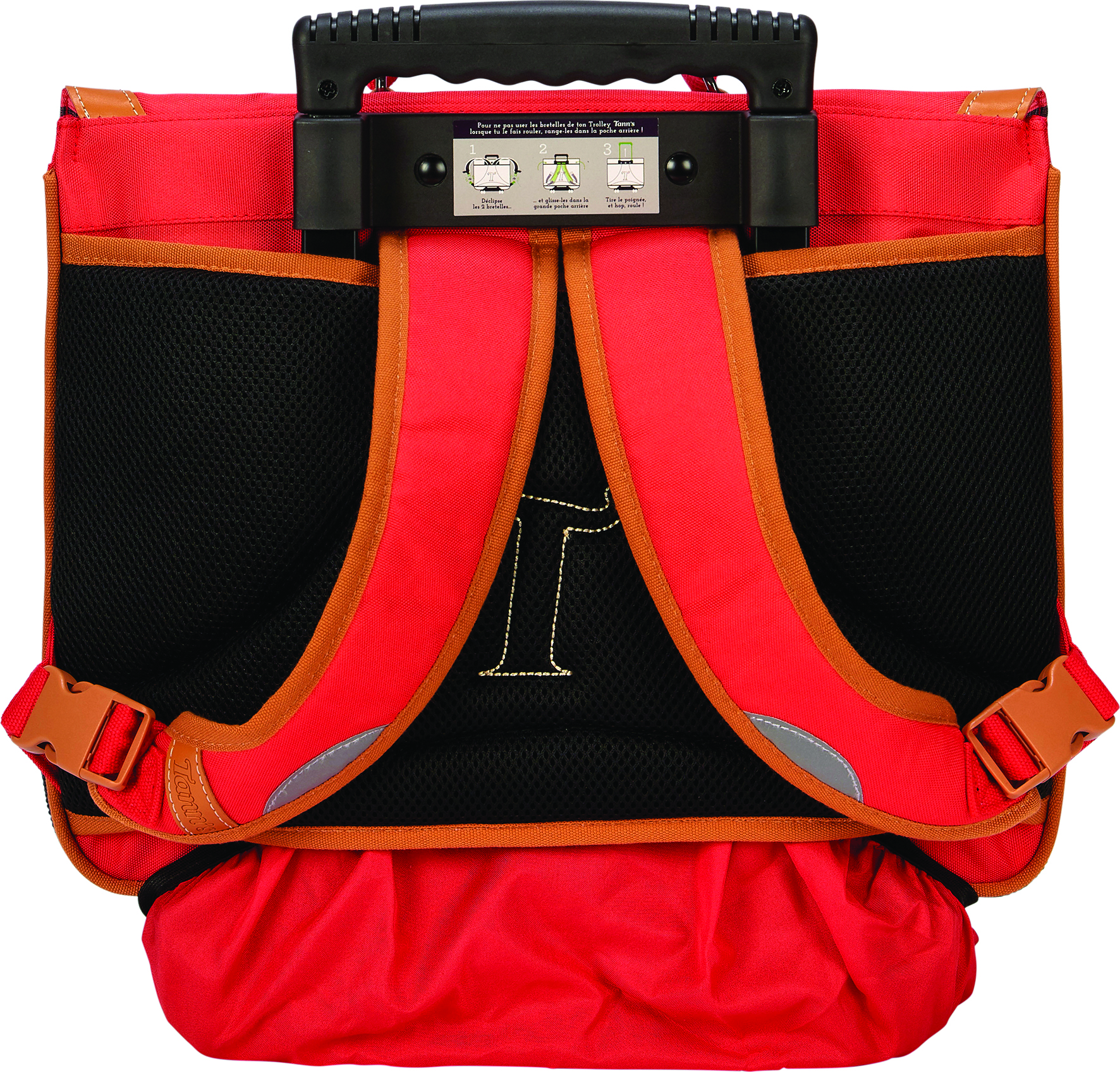 Trolley 38 cm Tann's Broderies Andrea Rouge - 42274 – Image 3