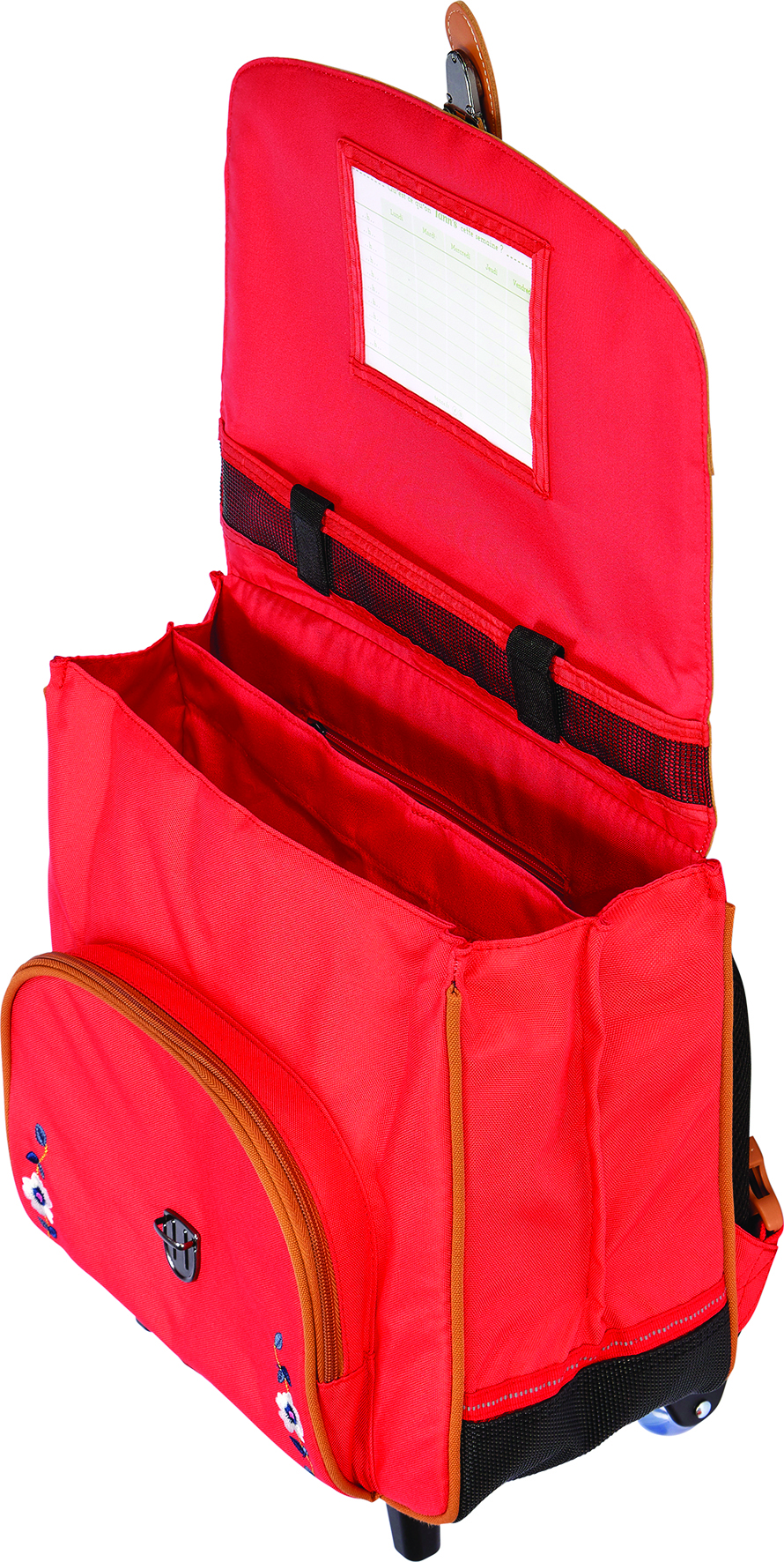 Trolley 38 cm Tann's Broderies Andrea Rouge - 42274 – Image 4