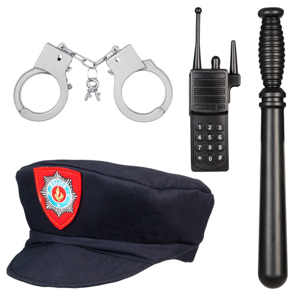 Set de policier + accessoires, 4-7 ans (1 pc) - Souza - 100846 – Image 4