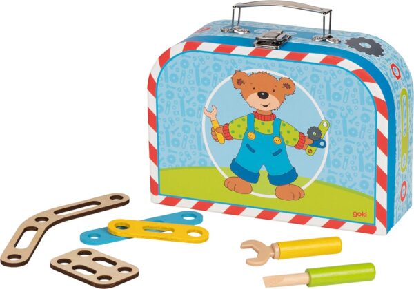 Valise avec kit de construction de véhicules - Goki - 58737