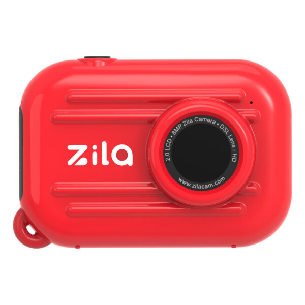 Appareil photo et caméra d'action ZILA rouge - KIDYWOLF - ZILA-RD – Image 5