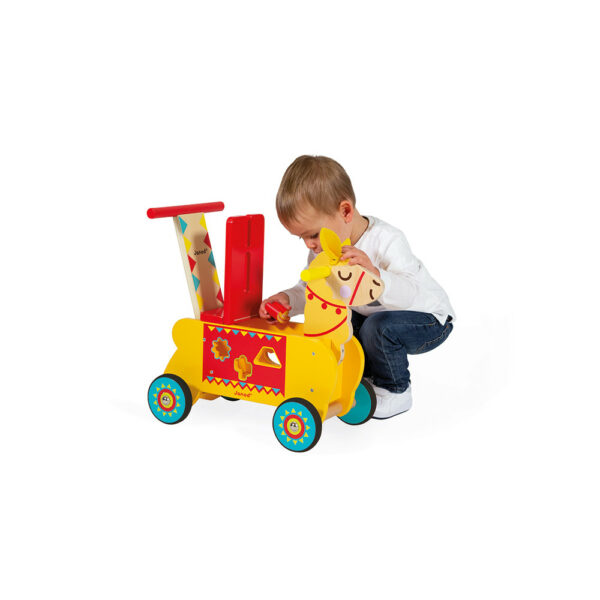 Porteur Lama - Janod - J08004 – Image 5