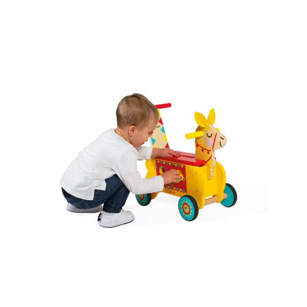 Porteur Lama - Janod - J08004 – Image 4
