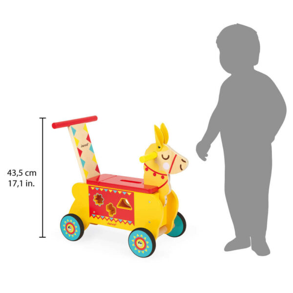 Porteur Lama - Janod - J08004 – Image 3