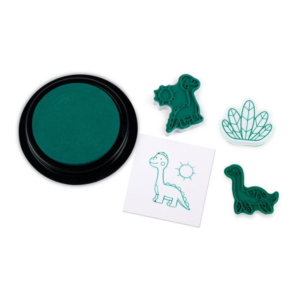 Coffret tampons dinos Stampinoo 15 pièces - Janod - J07796 – Image 4