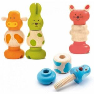 Jeu de Vissage - Vis-Animo - DJECO - DJ06304