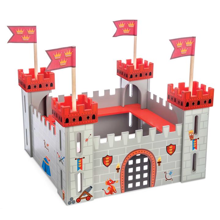 Fabriquer un château-fort - Tête à modeler