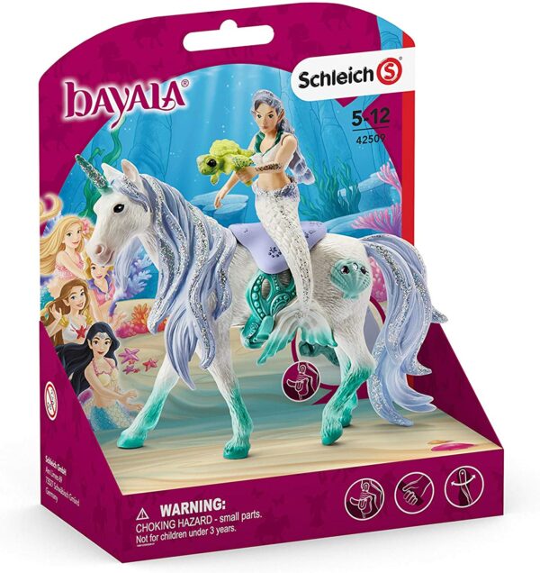 Sirène sur licorne de mer - Schleich - 42509 – Image 4
