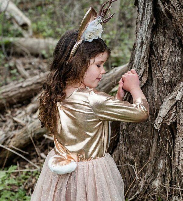 Robe de biche avec serre tête cornes, 7-8 ans - Great Pretender - 31657 - Great Pretenders – Image 5