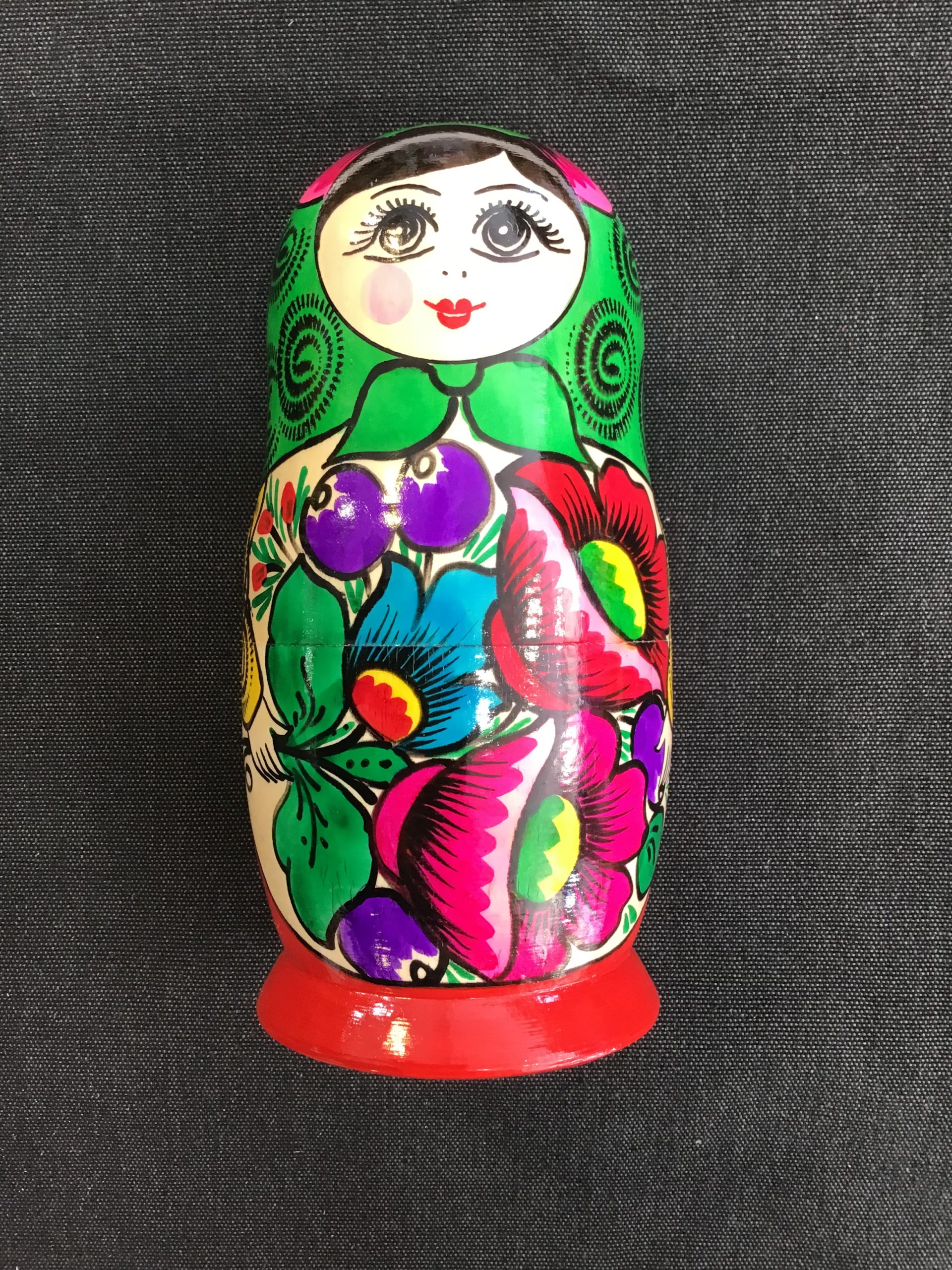 Poupée russe 5 pièce rose Artisanat russe - T6438 | Trésors de Russie