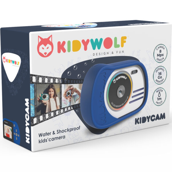 Appareil photo et caméra d'action Kidycam bleu - KIDYWOLF - KIDYCAM-BU – Image 4