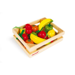 Cagette 12 Fruits en bois -  JANOD - J05610