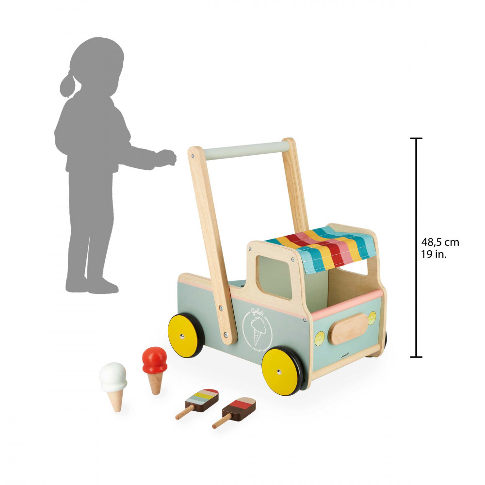 Chariot de marche avec activités d'éveil - Le Toy Van - Livraison