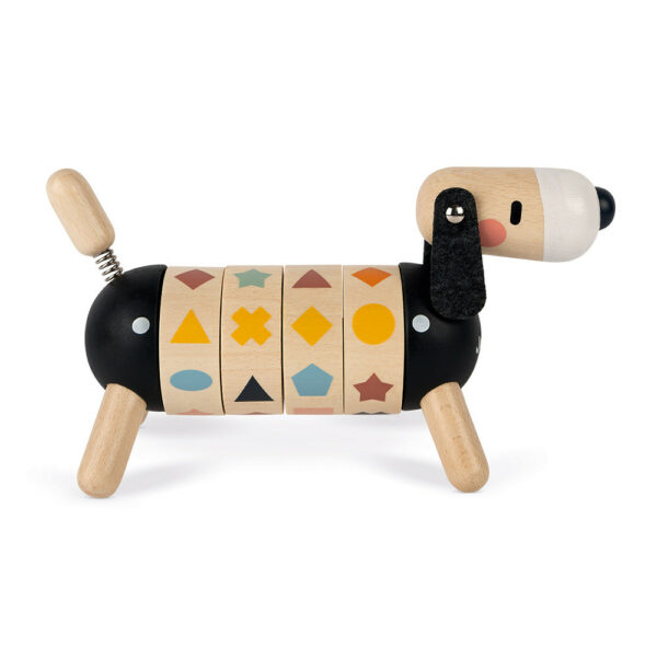 Chien Des Formes Et Des Couleurs Sweet Cocoon -  JANOD - J04421 – Image 5