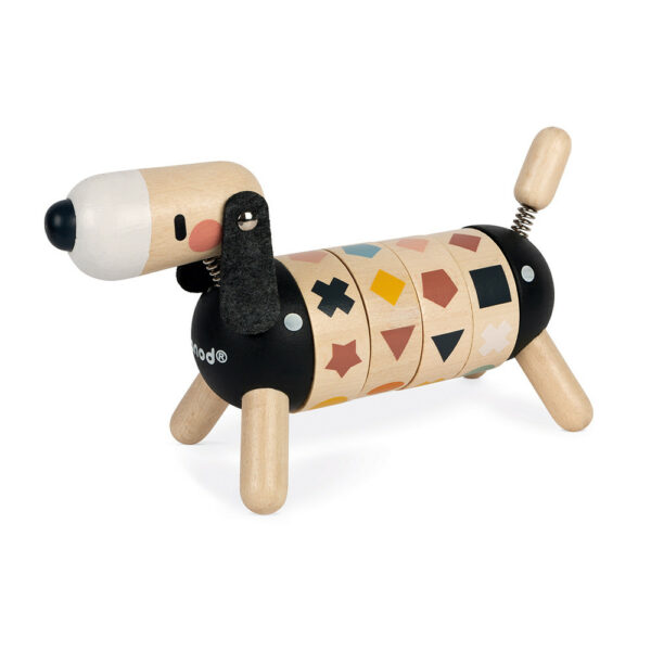Chien Des Formes Et Des Couleurs Sweet Cocoon -  JANOD - J04421 – Image 4