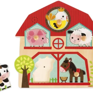 Puzzle Musical - Les Copains De La Ferme -  JANOD - J07079