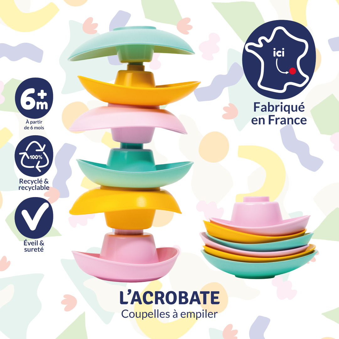 Pack D'Eveil - Trio Bleu Et Vert - P121.1 - Le Jouet Simple – Image 2